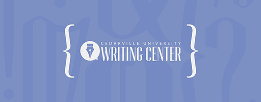 Cedarville University Writing Center Logo